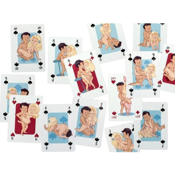 Jeu de 54 Cartes Kama Sutra