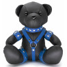 Ours en cuir Bendy The Bdsm Teddy Bear Bleu
