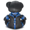 Ours en cuir Bendy The Bdsm Teddy Bear Bleu