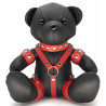 Ours en cuir Bendy The Bdsm Teddy Bear Rouge