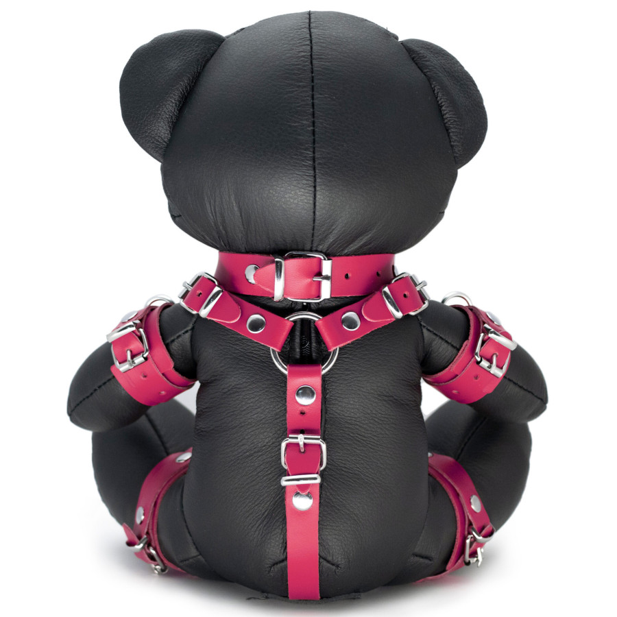 Ours en cuir Bendy The Bdsm Teddy Bear Rose