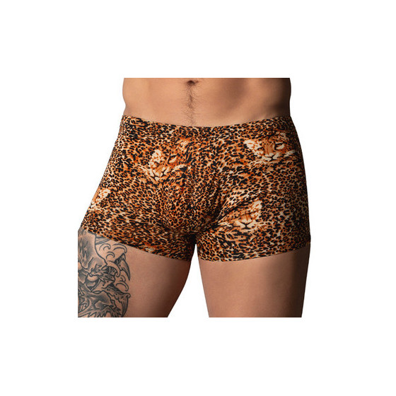 Ring & Short Brown leopard boxer shorts