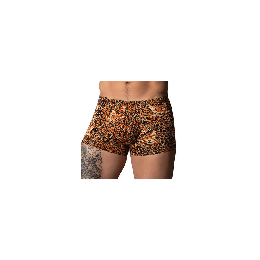 Ring & Short Brown leopard boxer shorts