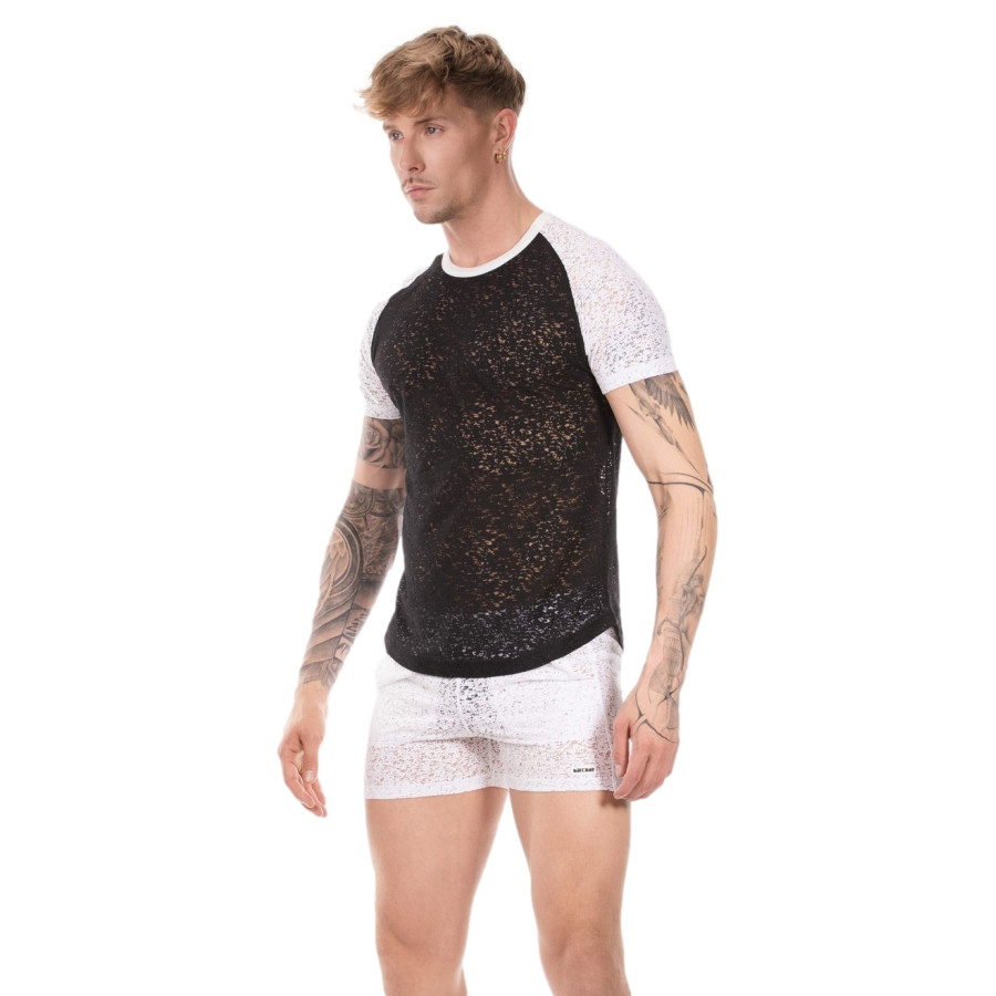 T-shirt Micah Noir-Blanc