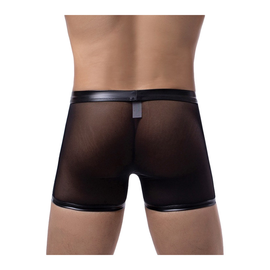 Boxer sexy Open Side Noir