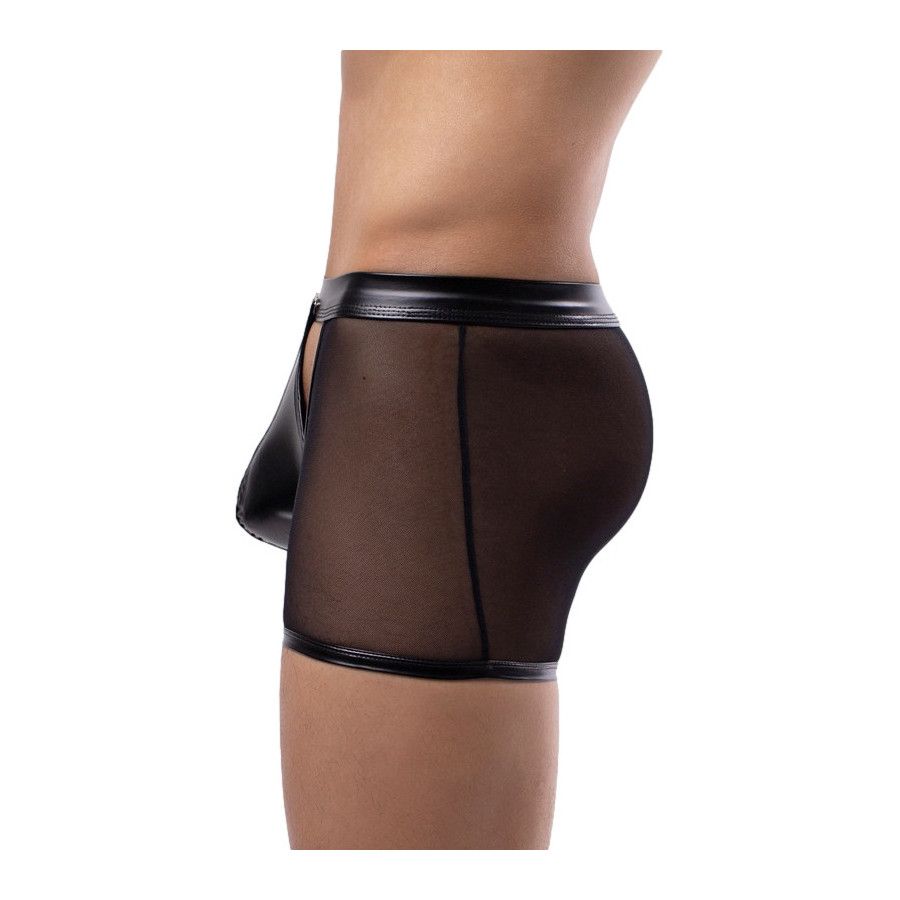 Boxer sexy Open Side Noir