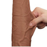 Gode Sliding Skin 26 x 6cm Marron