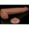 Gode Sliding Skin 26 x 6cm Marron