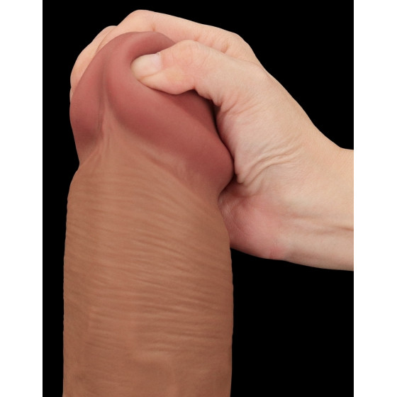 Gode Sliding Skin 27 x 6.5cm Marron