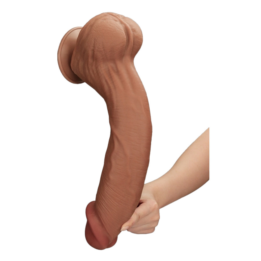 Gode Sliding Skin 27 x 6.5cm Marron