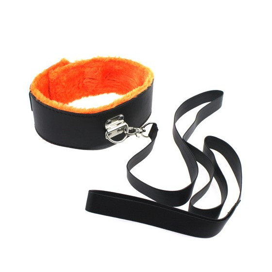 Kit Bondage 7 Pièces Noir/Orange