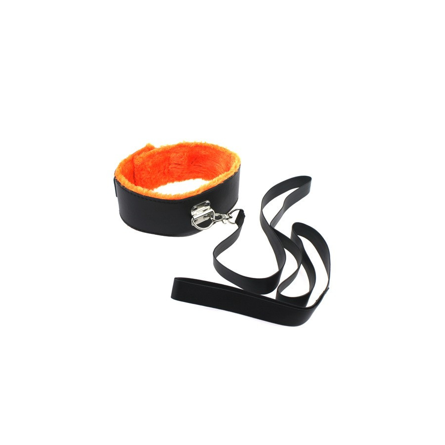 Kit Bondage 7 Pièces Noir/Orange