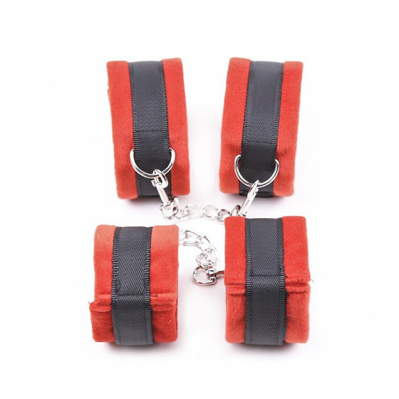 Kit Bondage 5 Pièces Rouge