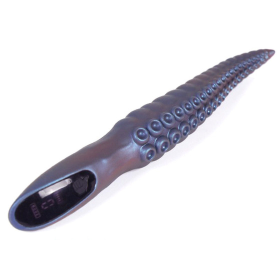 Chatak vibrating dildo handle 16 x 3.3cm Blue