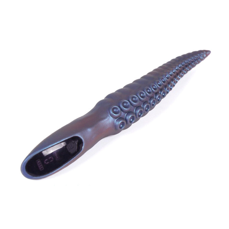 Chatak vibrating dildo handle 16 x 3.3cm Blue