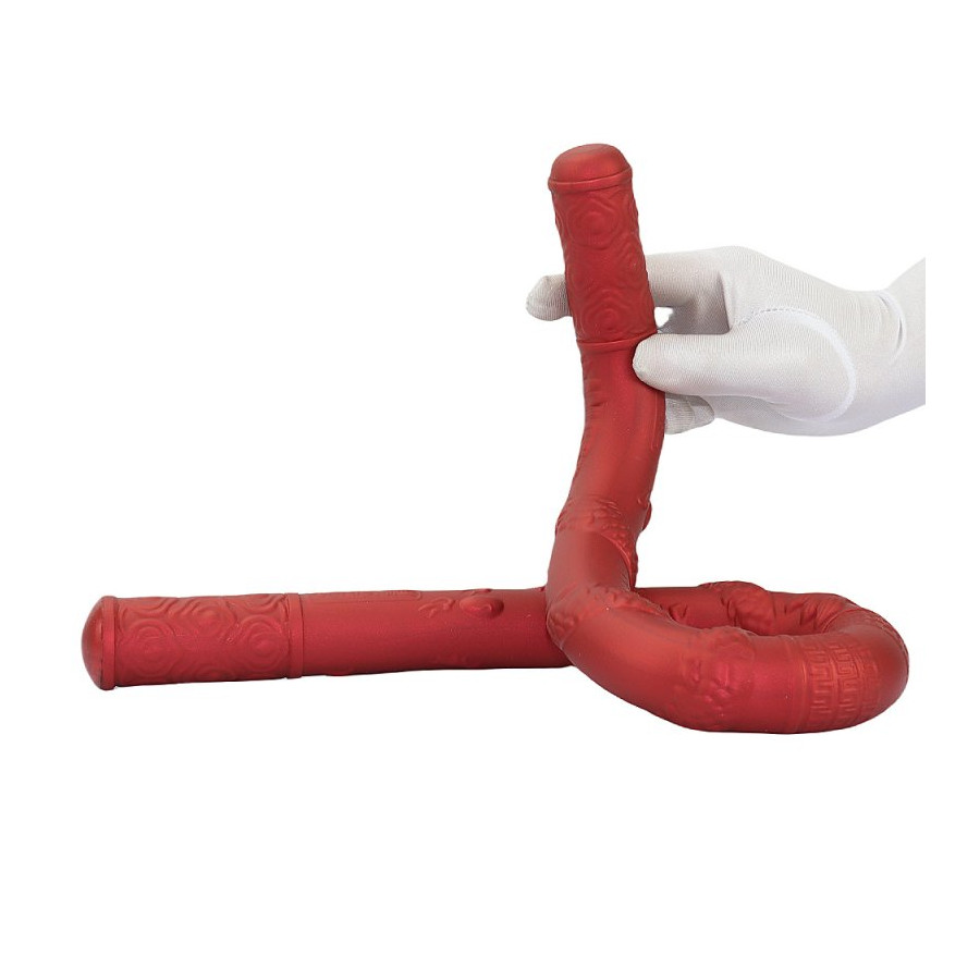 Double Gode Dragon Rope 64 x 3.2cm Red