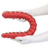 Double Gode Narvax 52 x 5.2cm Rouge