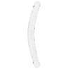 Double Gode CRYSTALDONG 45 x 4.3cm Transparent
