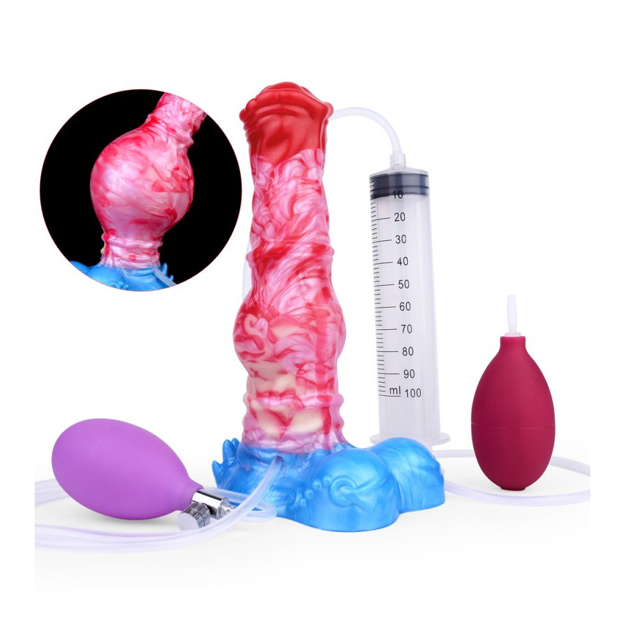 Gode éjaculateur gonflabe Air Elys 18 x 5.5cm