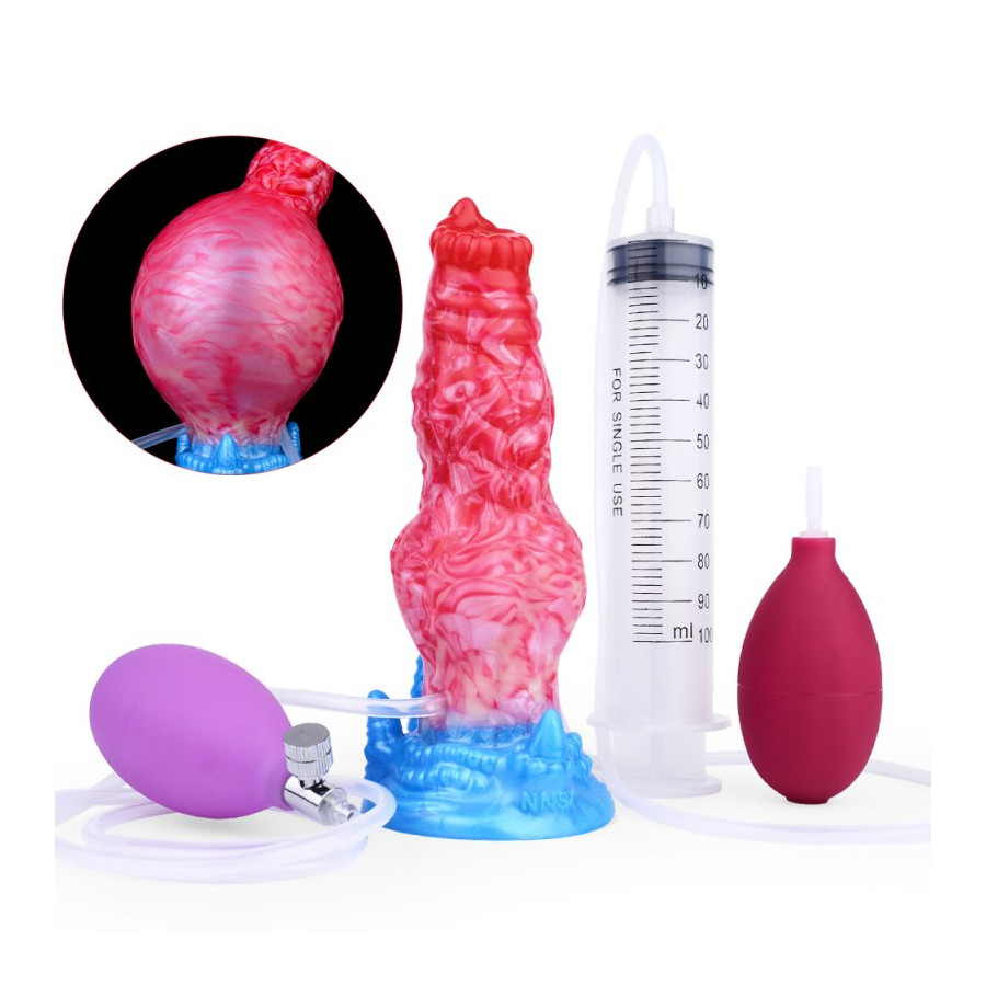 Air Gealys inflatable ejaculator dildo 14 x 5.7cm