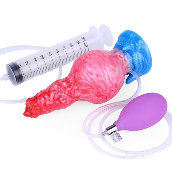 Air Gealys inflatable ejaculator dildo 14 x 5.7cm
