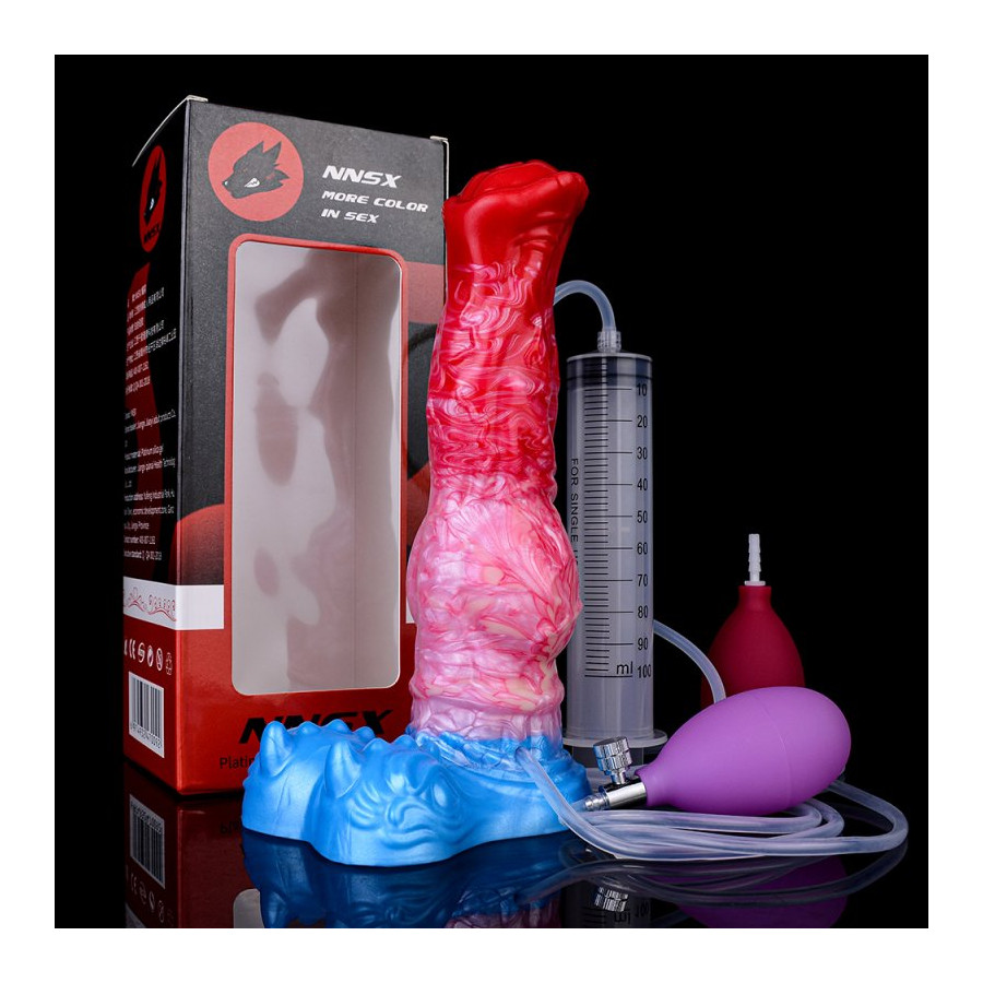 Krulys Air Inflatable Ejaculator Dildo 20 x 6.5cm