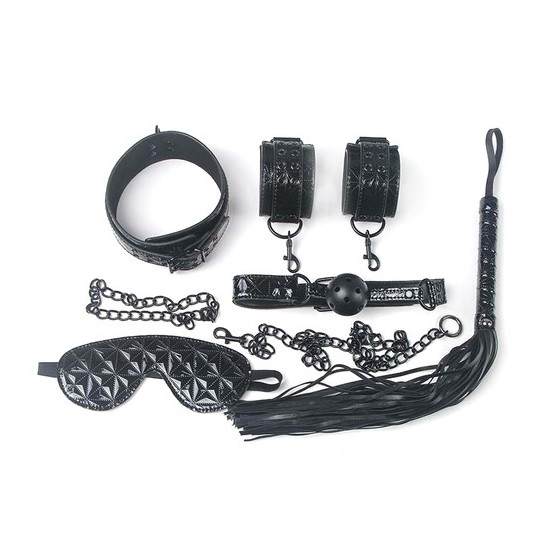 Kit SM Diamond Lines Black - 5 pièces