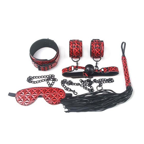 Kit SM Diamond Lines Red - 5 pièces