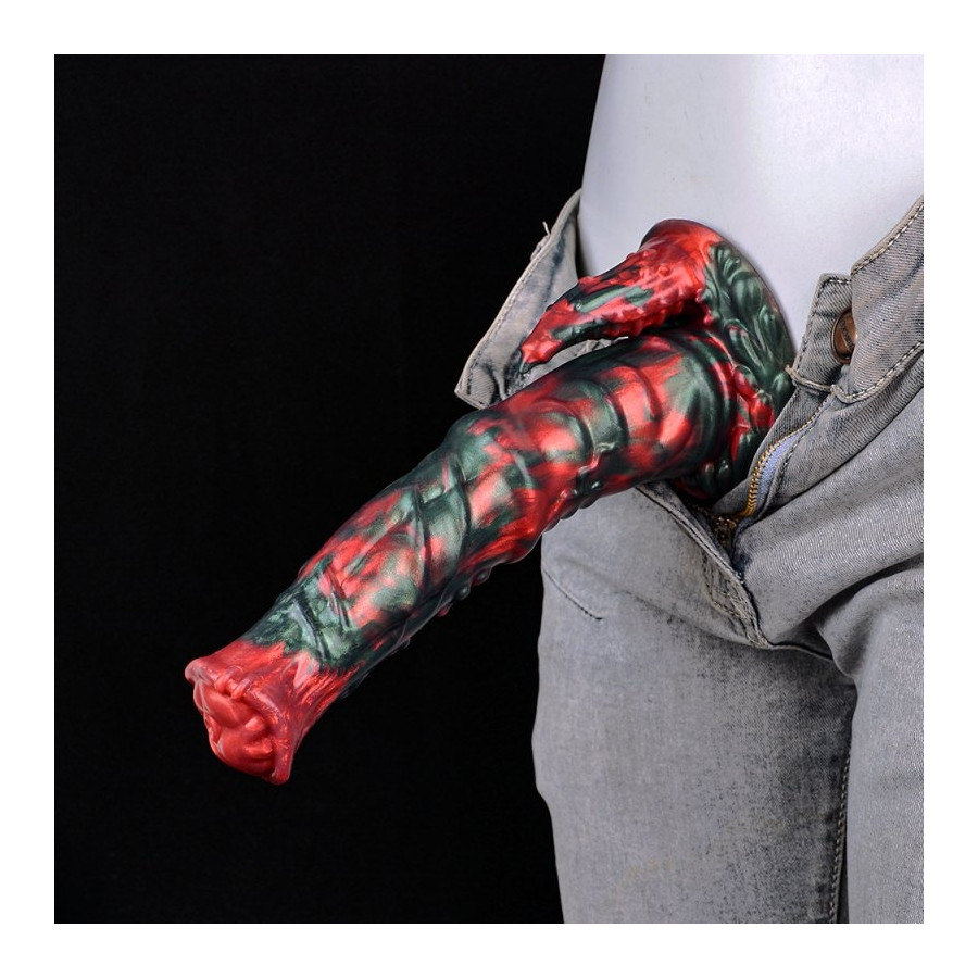 Gode Iktorix 20 x 5cm Noir et Rouge