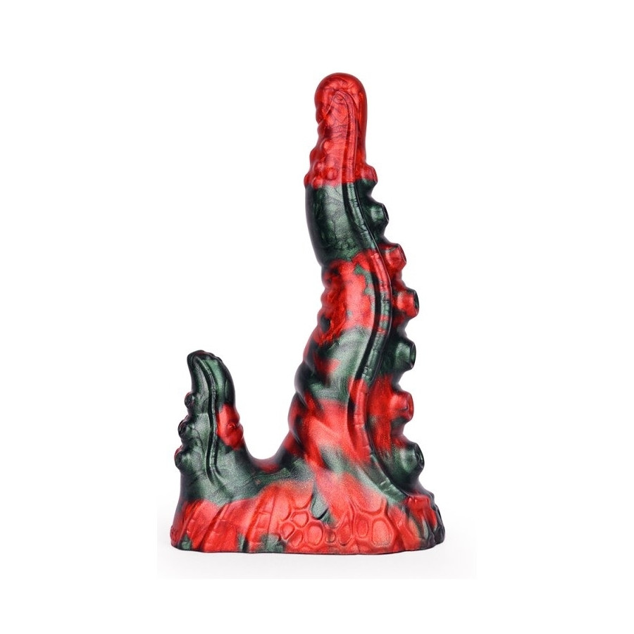 Gode Bukolix 16 x 5cm Noir et Rouge