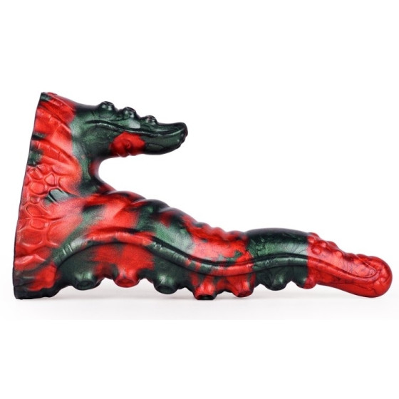 Gode Bukolix 16 x 5cm Noir et Rouge