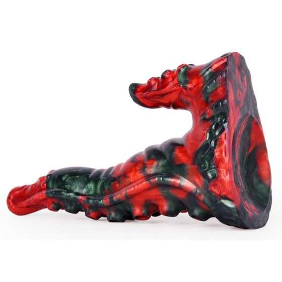 Gode Bukolix 16 x 5cm Noir et Rouge