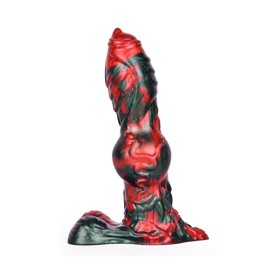 Gode Caliorix 20.5 x 7cm Noir et Rouge