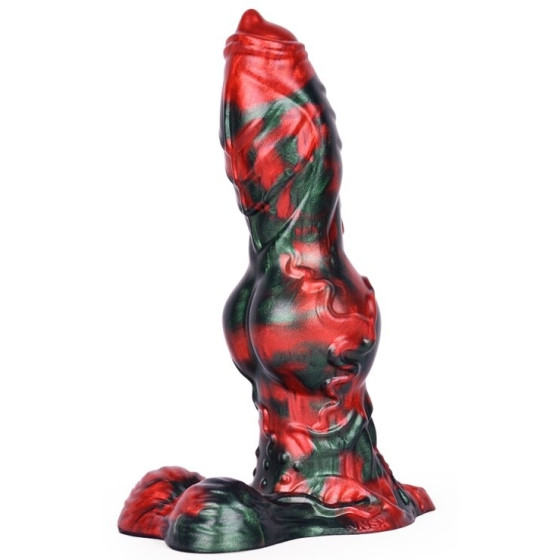 Gode Caliorix 20.5 x 7cm Noir et Rouge