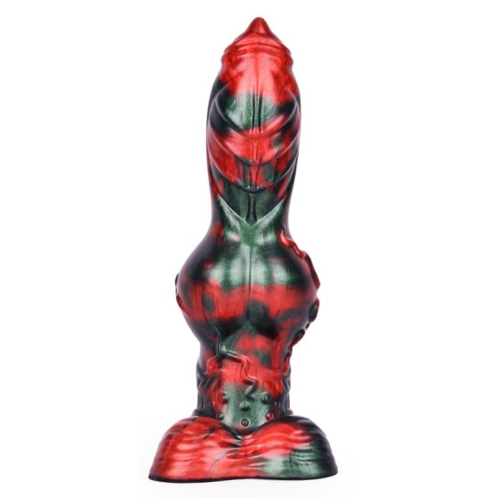 Gode Caliorix 20.5 x 7cm Noir et Rouge