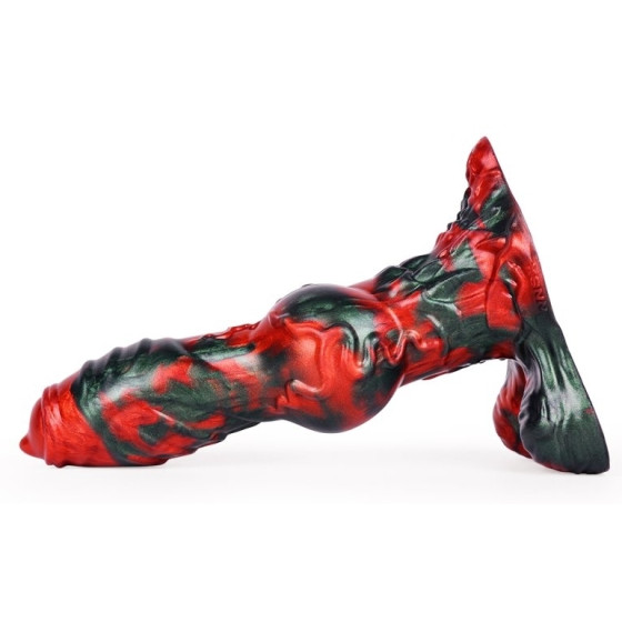 Gode Caliorix 20.5 x 7cm Noir et Rouge