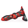 Gode Caliorix 20.5 x 7cm Noir et Rouge