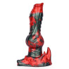 Gode AKORIX 17 x 6cm Noir et Rouge