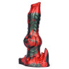 Gode AKORIX 17 x 6cm Noir et Rouge