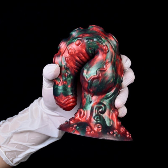 Gode Fantasy GAKARIX 20 x 5.5cm Noir et Rouge