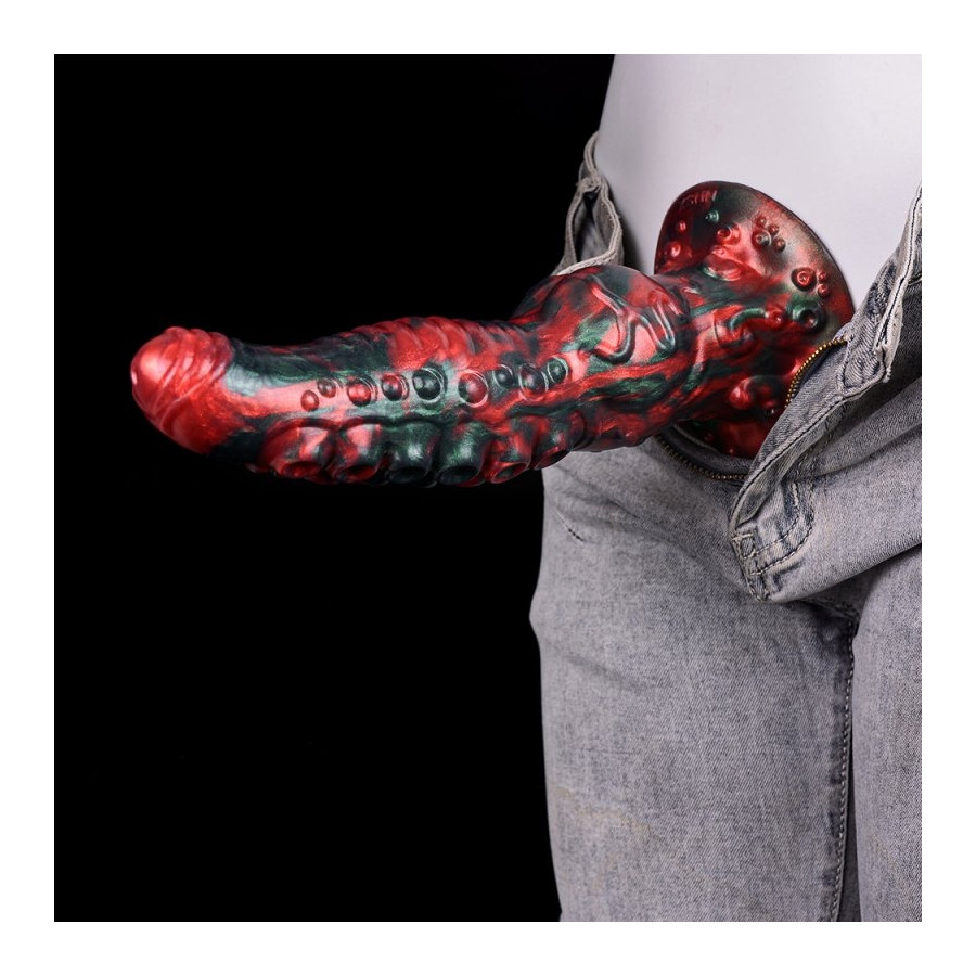 Gode Fantasy GAKARIX 20 x 5.5cm Noir et Rouge