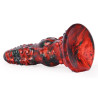Gode Fantasy GAKARIX 20 x 5.5cm Noir et Rouge