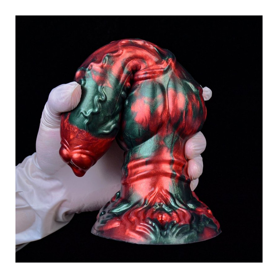 Gode Florix 20 x 7cm Noir et Rouge