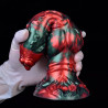 Gode Florix 20 x 7cm Noir et Rouge