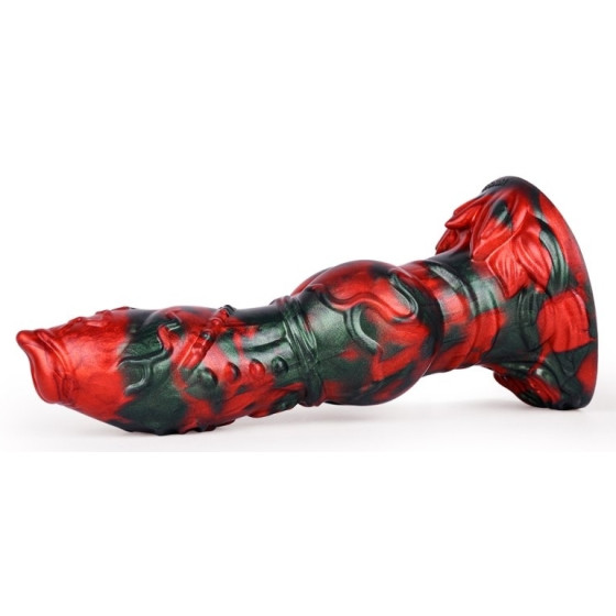 Gode Florix 20 x 7cm Noir et Rouge