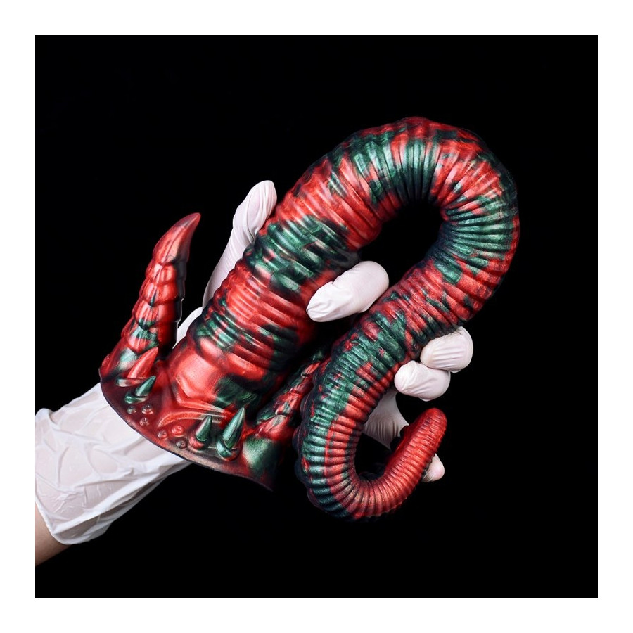 Gode Doturix 40 x 5cm Noir et Rouge