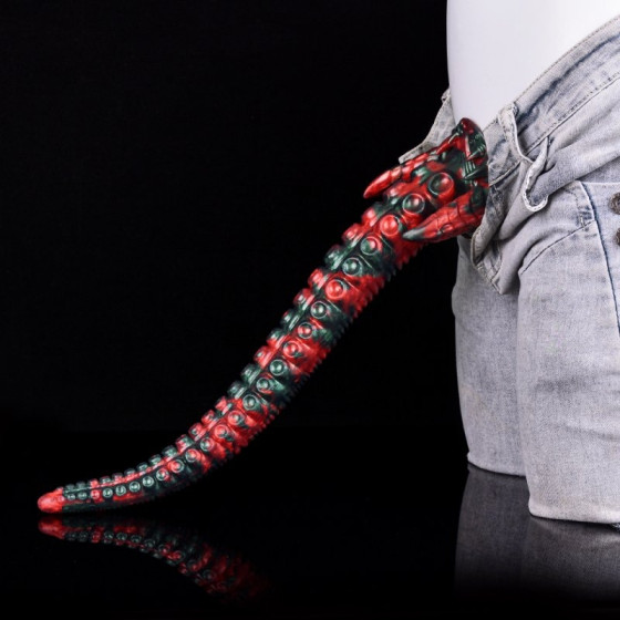 Gode Doturix 40 x 5cm Noir et Rouge