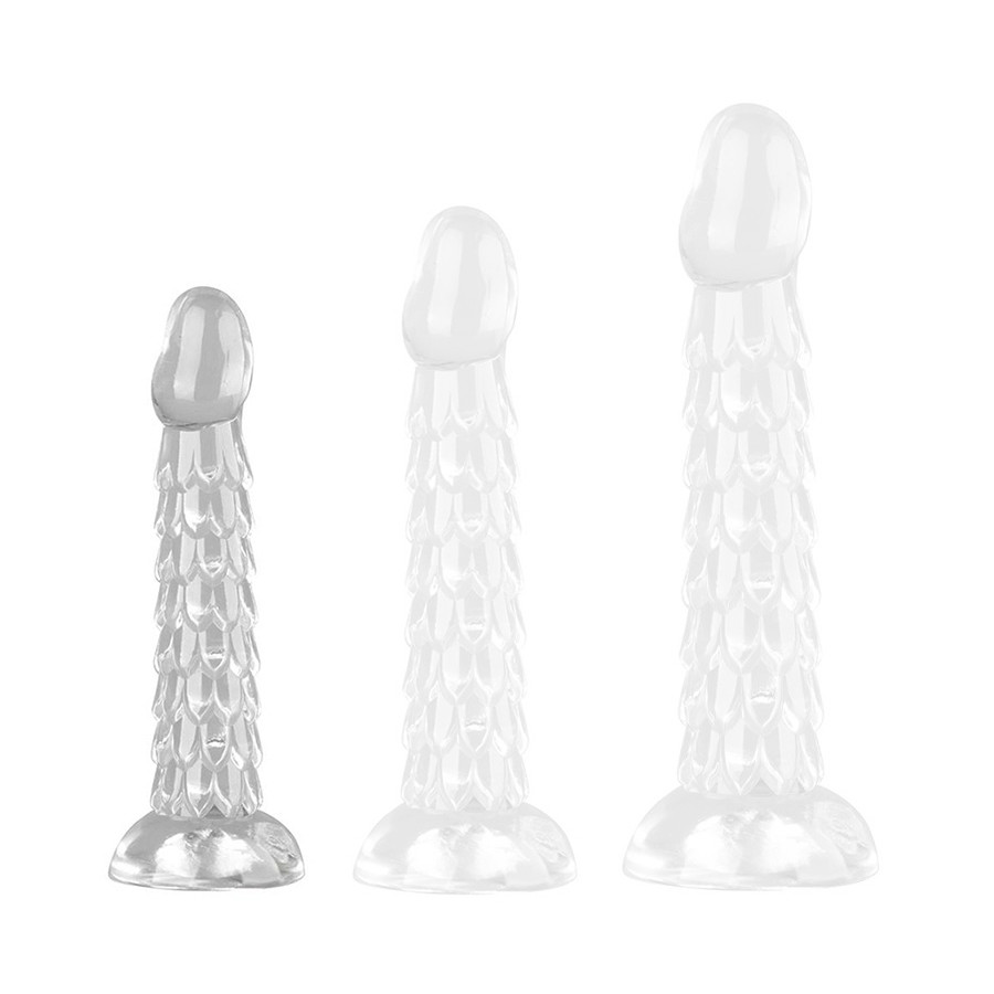 Gode Transparent Scales Mush S 15.5 x 3.5cm