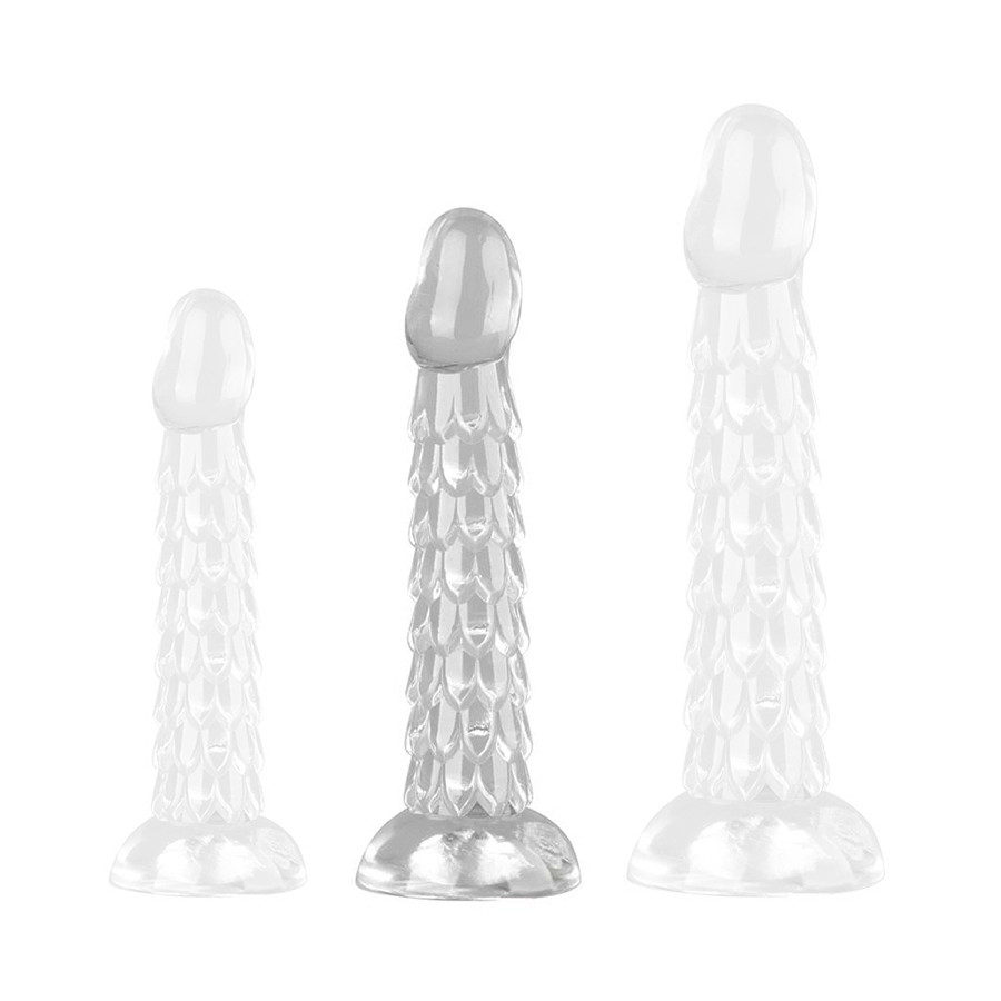 Gode Transparent Scales Mush M 17 x 4cm