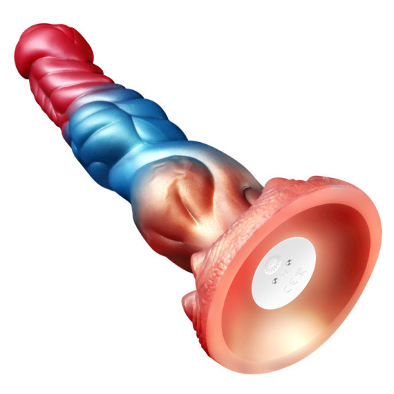 Drakolis Vibrating and Heating Dildo 23.5 x 7cm